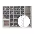 Wenger - AcoustiCabinet with 3 Large Compartments and Waterfall Grille Door - Oyster