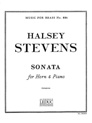 Alphonse Leduc - Sonata - Stevens - Horn/Piano - Book