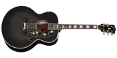Gibson - SJ-200 Standard Acoustic\/Electric Guitar with Hardshell Case - Cobra Burst