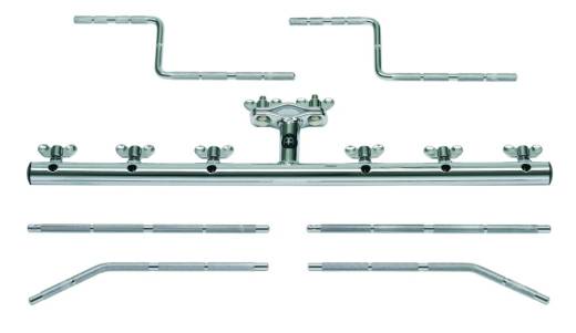 Mounting Bar with 6 Rods