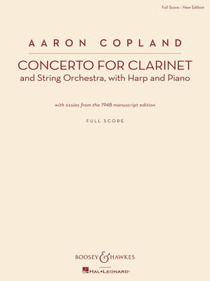 Concerto For Clarinet - Copland - Full Score
