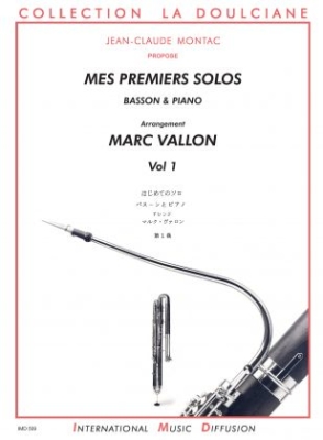 Arpeges International - Mes Premiers Solos, Vol.1 - Vallon - Bassoon/Piano - Book
