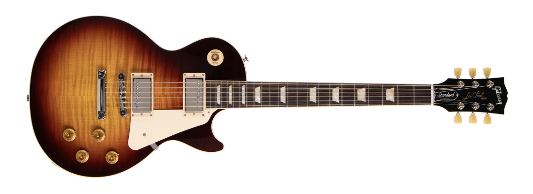 Les Paul Standard 50s AAA Top Guitar with Hardshell Case - Bourbon Burst