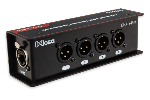 Hosa - DNX-345M DMX Extenders 8P8C to XLR-M