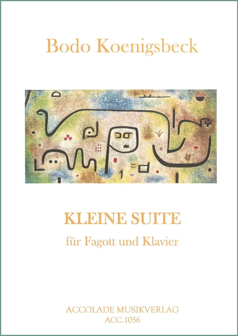 Kleine Suite (2003) - Koenigsbeck - Bassoon/Piano - Book