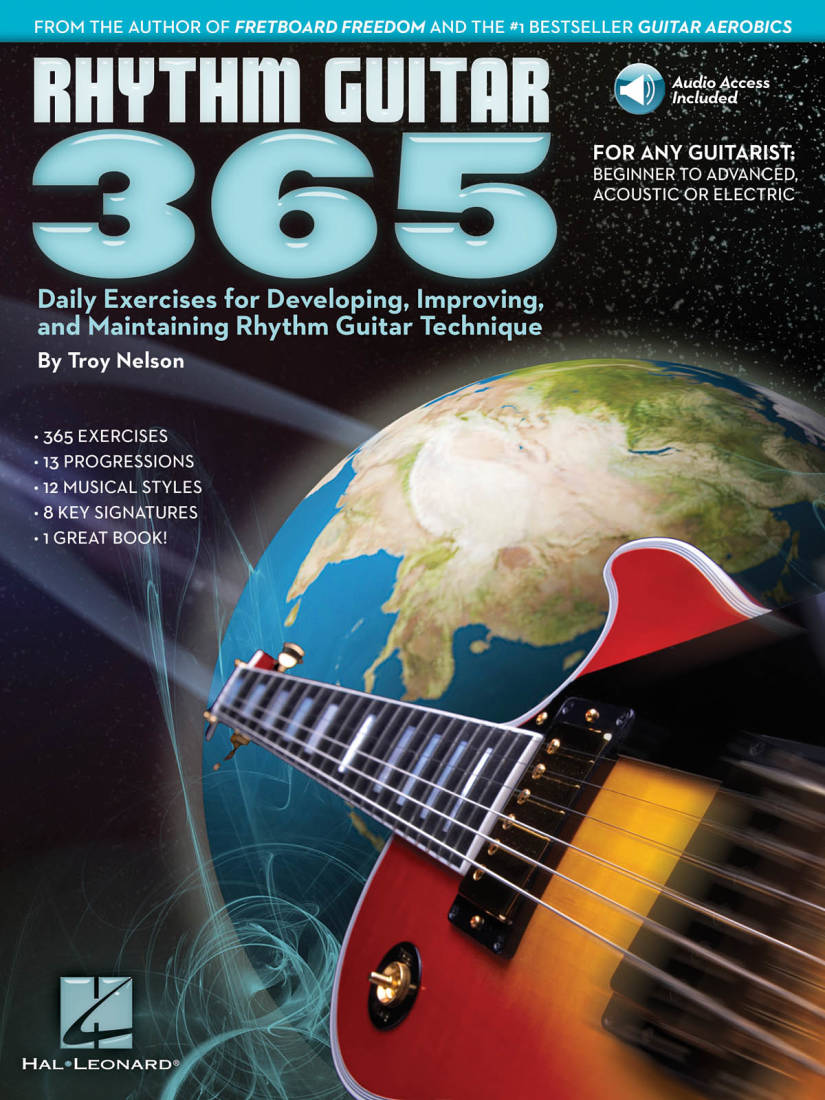 Rhythm Guitar 365 - Nelson - Book/Audio Online