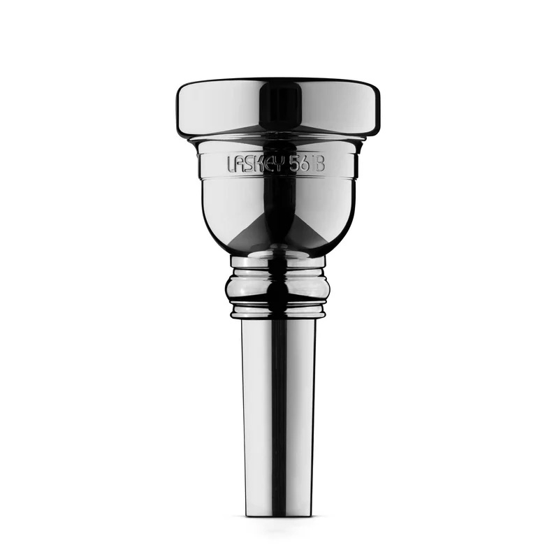 Silver-Plated Rejano Iberia Trombone Mouthpiece - 56IB, Large Shank