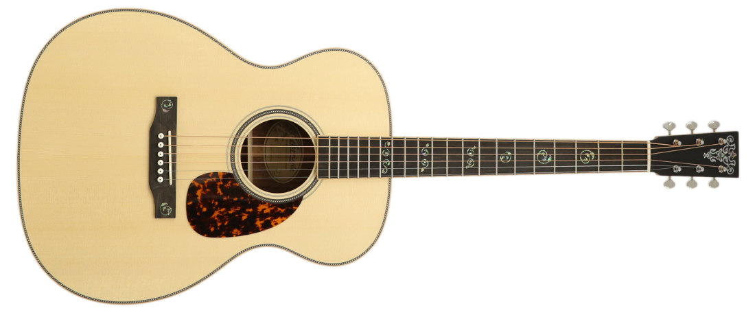 OM-40 Spruce/Bilwhara Deluxe Acoustic Guitar
