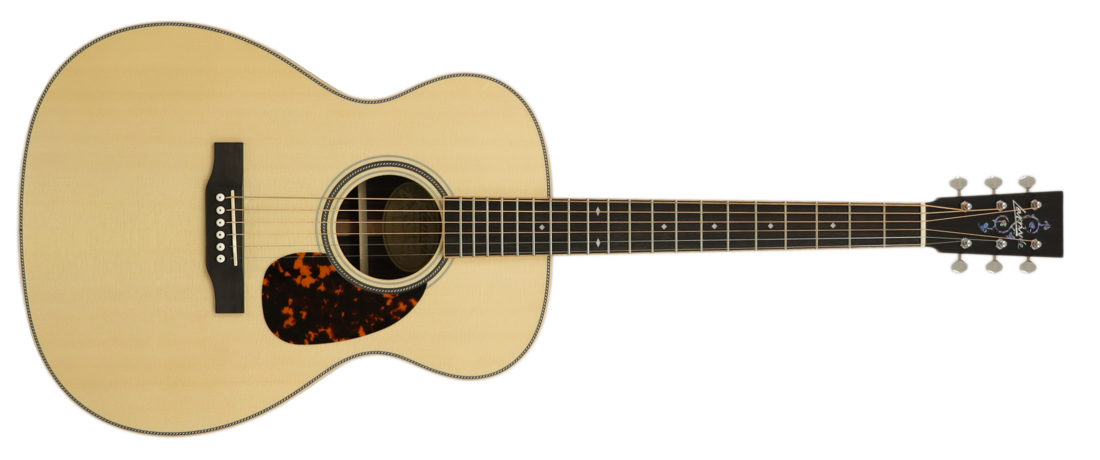 OM-40RW Moon Spruce/Rosewood Acoustic Guitar with Vine Logo Inlay