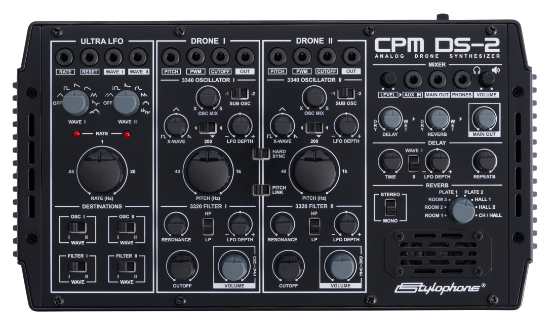 Compact DS-2 Analog Drone Synth