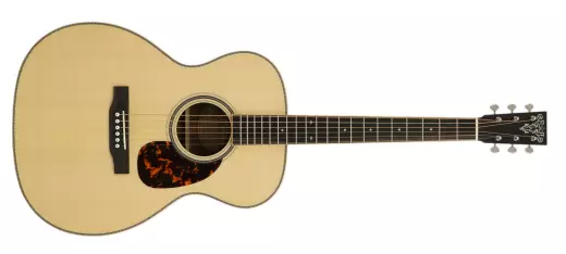 Larrivee - Limited Edition OM-40 Spruce/Ovangkol Acoustic Guitar with Custom Leaf/Flower Inlay