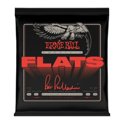 Ernie Ball - Pino Palladino Smoothie Flats Bass Strings - Extra Light