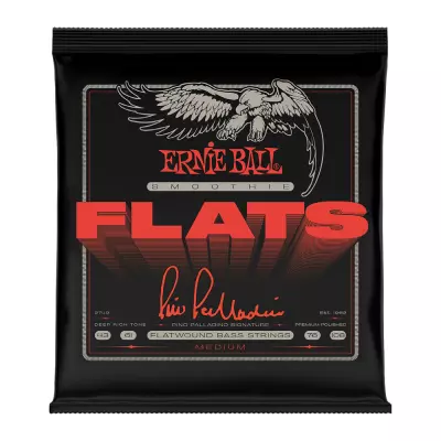 Ernie Ball - Pino Palladino Smoothie Flats Bass Strings - Medium