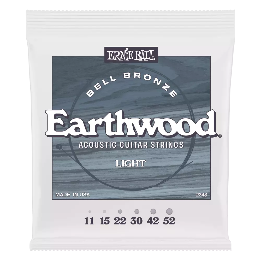 Earthwood Bell Bronze Acoustic Guitar Strings - Light (11-52)