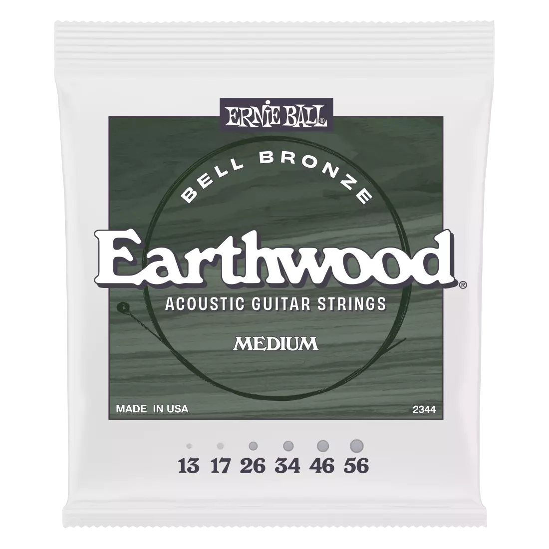 Earthwood Bell Bronze Acoustic Guitar Strings - Medium (13-56)