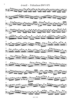 The Well-Tempered Bassoon - Bach/Vallon - Bassoon - Book