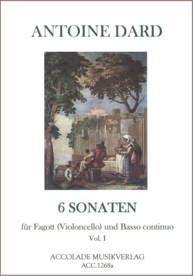 Accolade Musikverlag - Six Sonatas, Vol.1 - Dard/Rapoport - Bassoon/Basso Continuo - Book