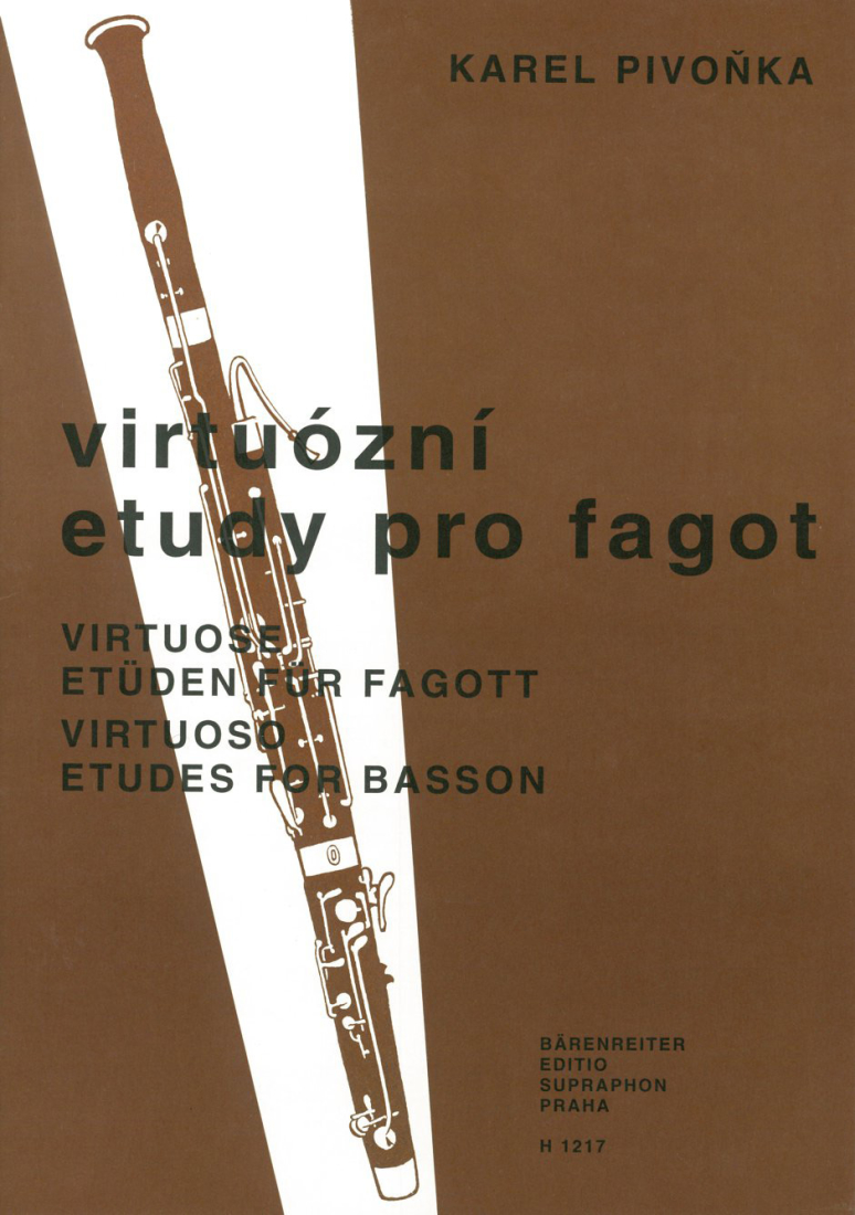 Virtuoso Etudes For Bassoon - Pivonka - Bassoon - Book