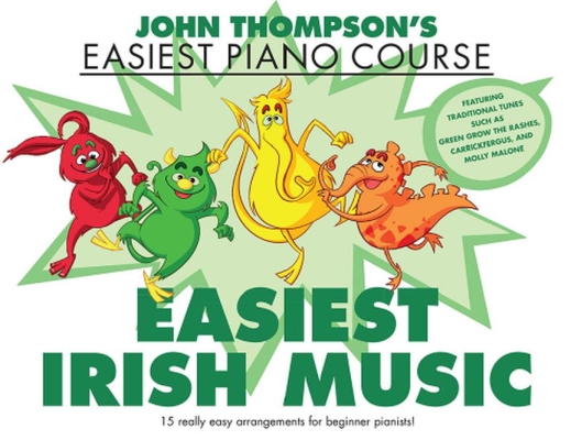 Willis Music Company - John Thompsons Easiest Irish Music - Hussey - Piano - Book
