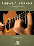 Classical Guitar Duets: 17 Classical Masterpieces - Phillips - Guitar TAB