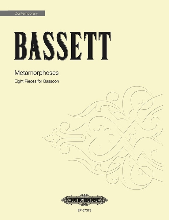 Metamorphoses - Bassett - Bassoon - Book