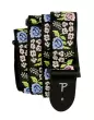 2\'\' Jacquard Guitar Strap - Vintage Floral