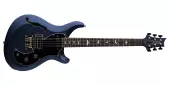 PRS Guitars - S2 Vela Semi-Hollow Satin Electric Guitar with Gigbag - Metallic Midnight