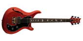PRS Guitars - S2 Vela Semi-Hollow Satin Electric Guitar with Gigbag - Red Apple Metallic PRS Guitars - S2 Vela Semi-Hollow Satin Electric Guitar with Gigbag - Red Apple Metallic