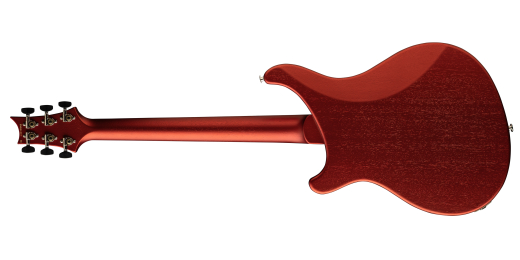 S2 Vela Semi-Hollow Satin Electric Guitar with Gigbag - Red Apple Metallic