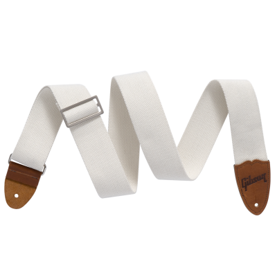 Gibson - The Canvas Guitar Strap - White