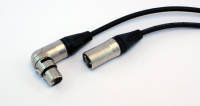 Yorkville - Standard Series Microphone Cable - 90 degree female - 25 foot