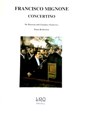 June Emerson Wind Music - Concertino - Mignone - Bassoon/Piano - Book