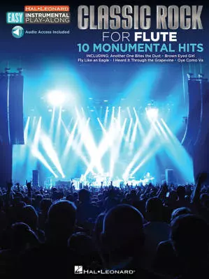 Classic Rock For Flute-Easy Instrumental Play-Along - Book/On-line Audio Tracks