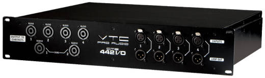 VTC Pro audio - Panneau du systme de gestion des cbles bi-amplificateur