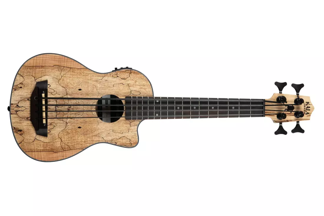 Spalted Maple Acoustic/Electric U-Bass with Gigbag