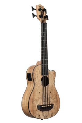 Spalted Maple Acoustic/Electric U-Bass with Gigbag
