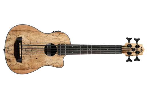 U-Bass - Spalted Maple Acoustic/Electric U-Bass with Gigbag