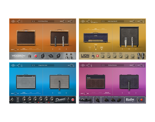 Universal Audio - UAD Guitar Amp Bundle V2 - Download