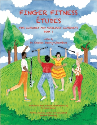 Clarinet Playground - Finger Fitness Etudes for Clarinet and Auxiliary Clarinets, Book 1 - Denny-Chambers - Clarinet - Book