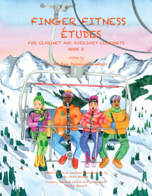 Clarinet Playground - Finger Fitness Etudes for Clarinet and Auxiliary Clarinets, Book 3 - Denny-Chambers - Clarinet - Book