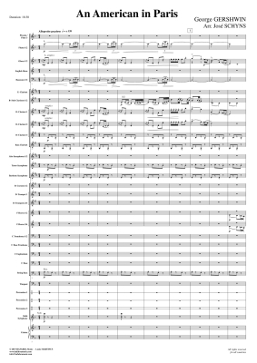 An American in Paris - Gershwin/Schyns - Concert Band - Gr. 6