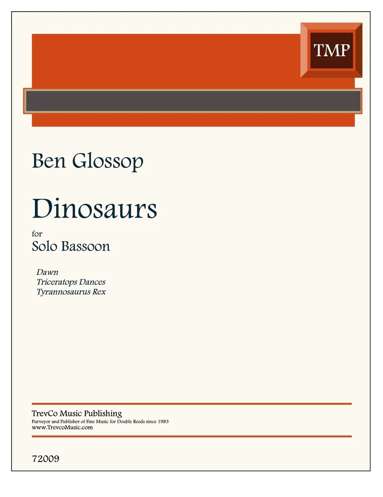Dinosaurs - Glossop - Bassoon - Book