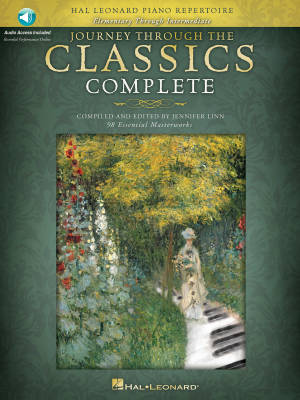 Hal Leonard - Journey Through the Classics Complete - Linn -  Piano - Book/Audio Online