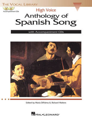 Anthology Of Spanish Song-High Voice Edition - DePalma/Walters - Book/2 CDs