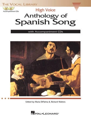 Hal Leonard - Anthology Of Spanish Song-High Voice Edition - DePalma/Walters - Book/2 CDs