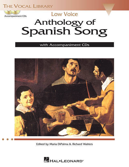 Anthology Of Spanish Song-Low Voice Edition - DePalma/Walters - Book/2 CDs