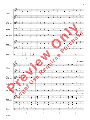 The High Low Blues - Meyer - String Orchestra - Gr. 1