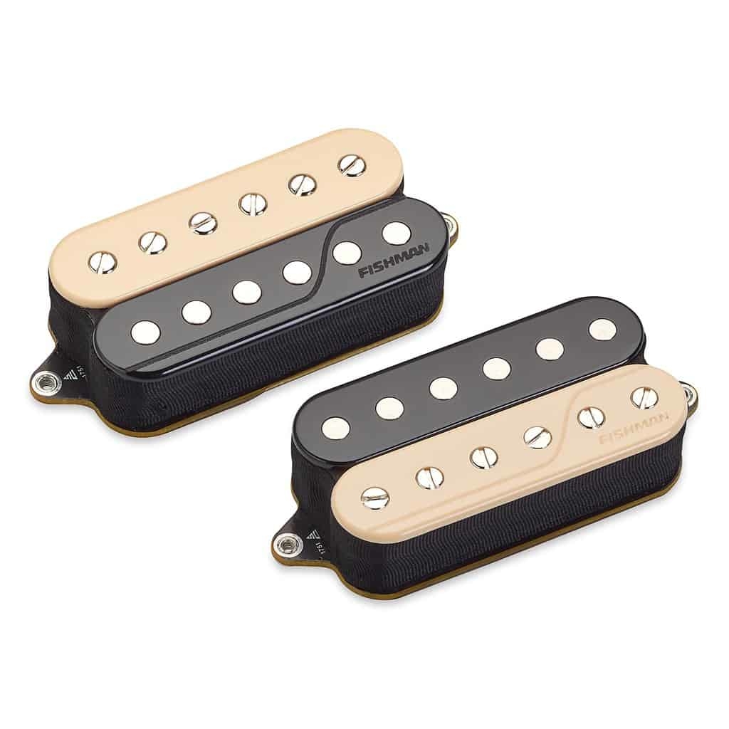 Fluence Open Core Classic 6-String Humbucker Pickup Set - Zebra