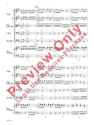 Strings of Fire - Bernotas - String Orchestra - Gr. 1.5