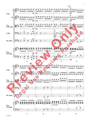 Strings of Fire - Bernotas - String Orchestra - Gr. 1.5